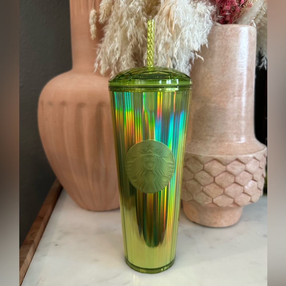Starbucks Lime Kaleidoscope Cold Cup (24 fl oz)